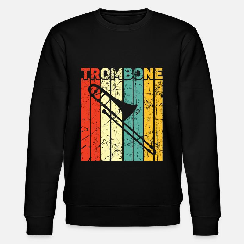 Trombone - Sweat bio CHANGER Stanley/Stella Unisexe - noir