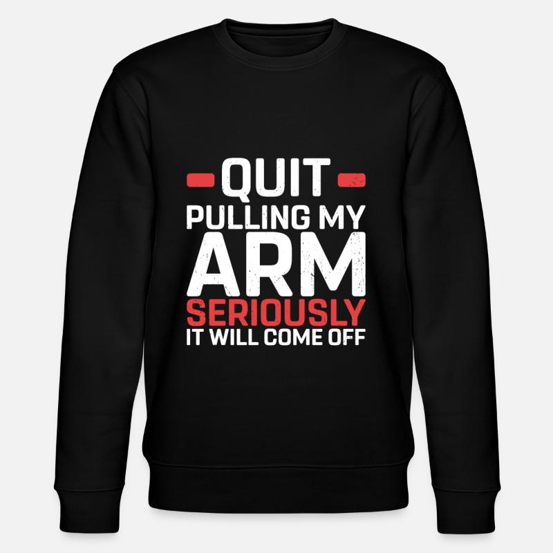 Amputation - Stanley/Stella CHANGER Unisex Organic Sweatshirt - black