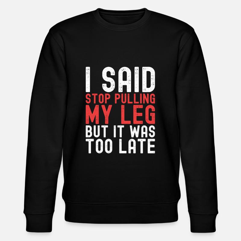 Amputation - Stanley/Stella CHANGER Unisex Organic Sweatshirt - black