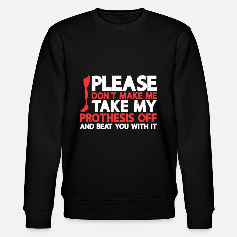 Amputation - Sweat bio CHANGER Stanley/Stella Unisexe - noir