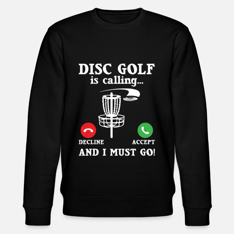 Disque de golf Frisbee - Sweat bio CHANGER Stanley/Stella Unisexe - noir