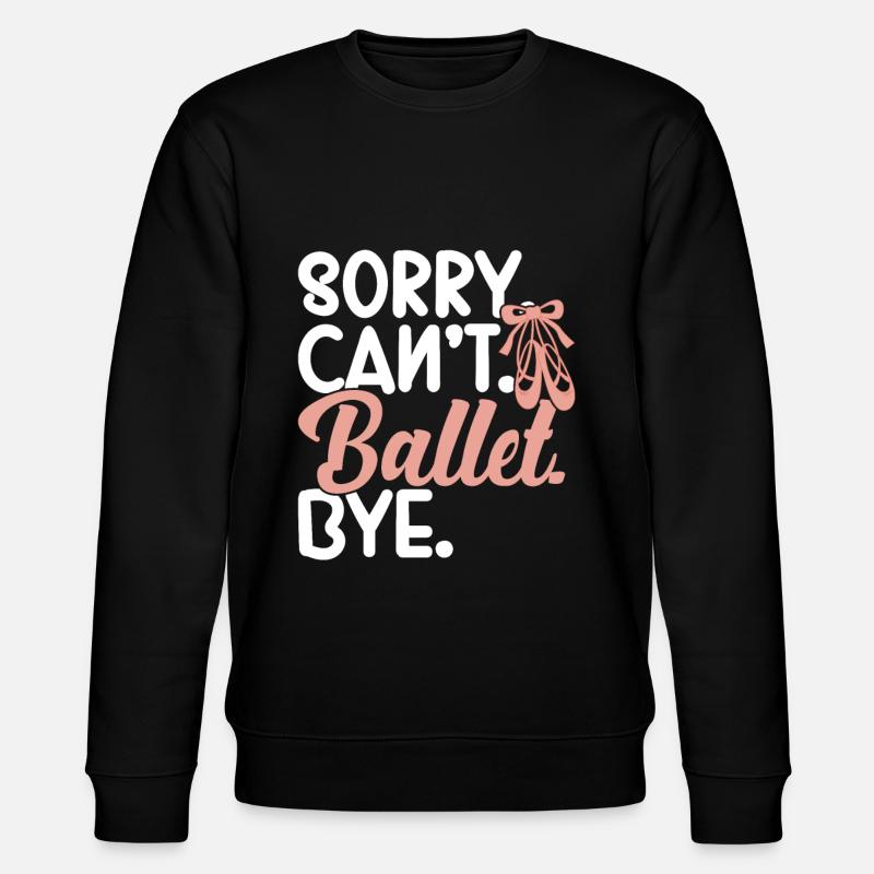 Ballet - Sweat bio CHANGER Stanley/Stella Unisexe - noir