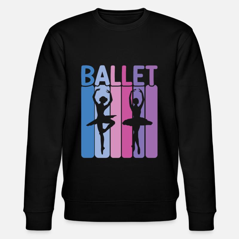 Ballett - Stanley/Stella Unisex Bio-Sweatshirt CHANGER  - Schwarz