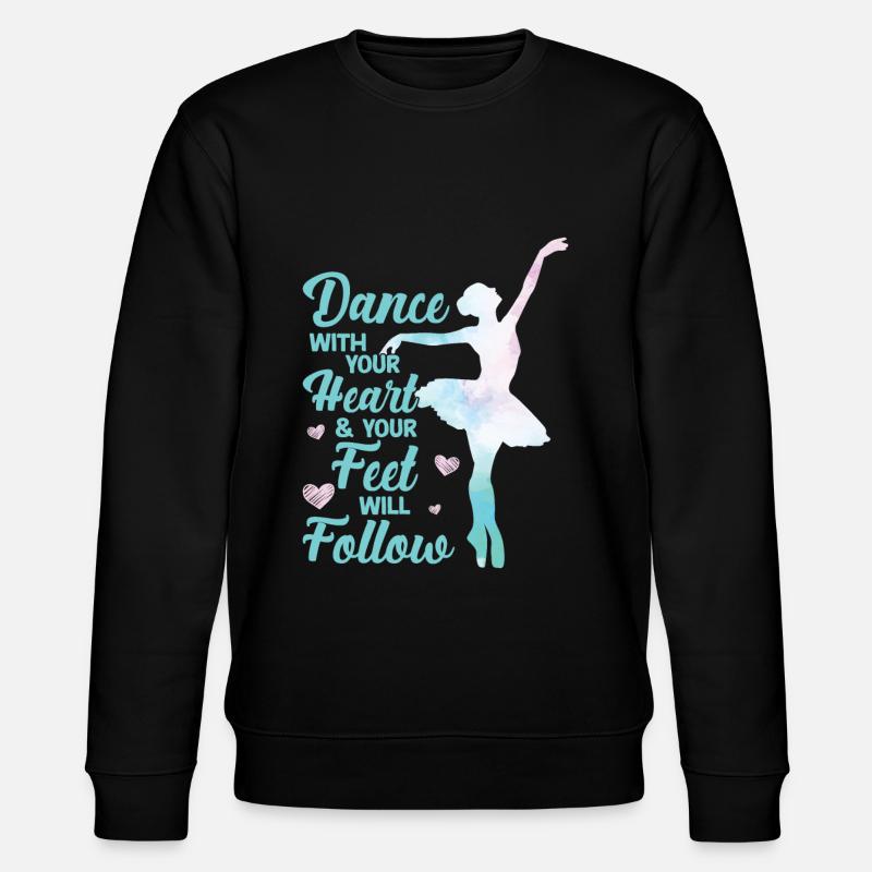 Ballett - Stanley/Stella Unisex Bio-Sweatshirt CHANGER  - Schwarz
