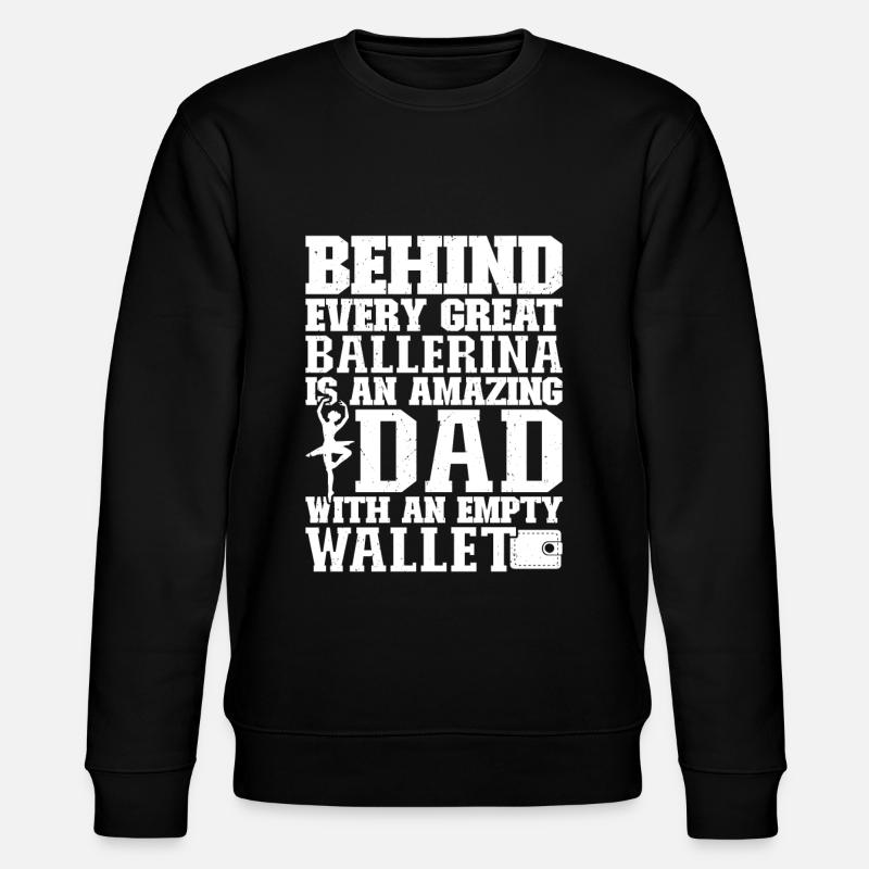 Ballett - Stanley/Stella Unisex Bio-Sweatshirt CHANGER  - Schwarz