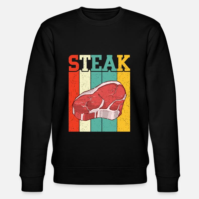 Bifteck - Sweat bio CHANGER Stanley/Stella Unisexe - noir