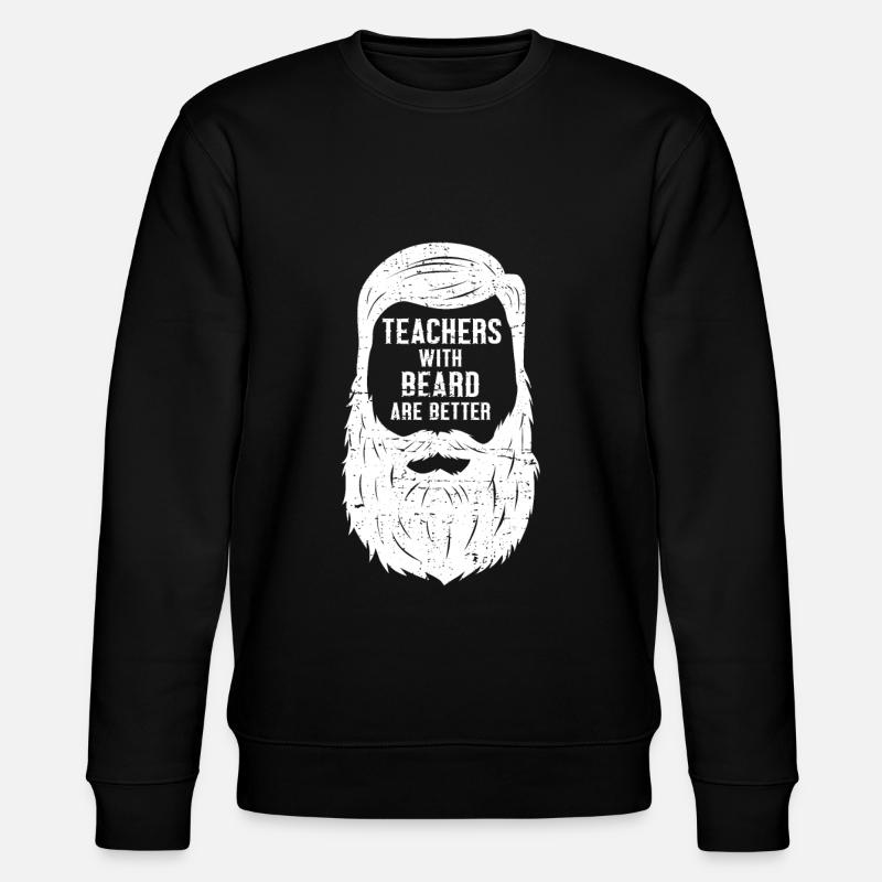 Professeur barbu - Sweat bio CHANGER Stanley/Stella Unisexe - noir