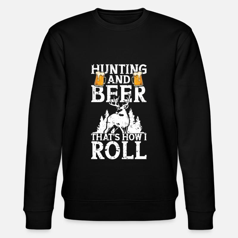 Chasse et bière - Sweat bio CHANGER Stanley/Stella Unisexe - noir
