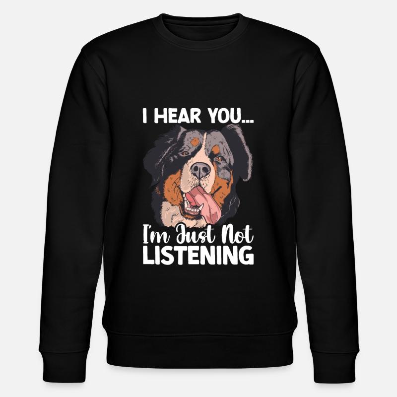 Bernese - Stanley/Stella CHANGER Unisex Organic Sweatshirt - black