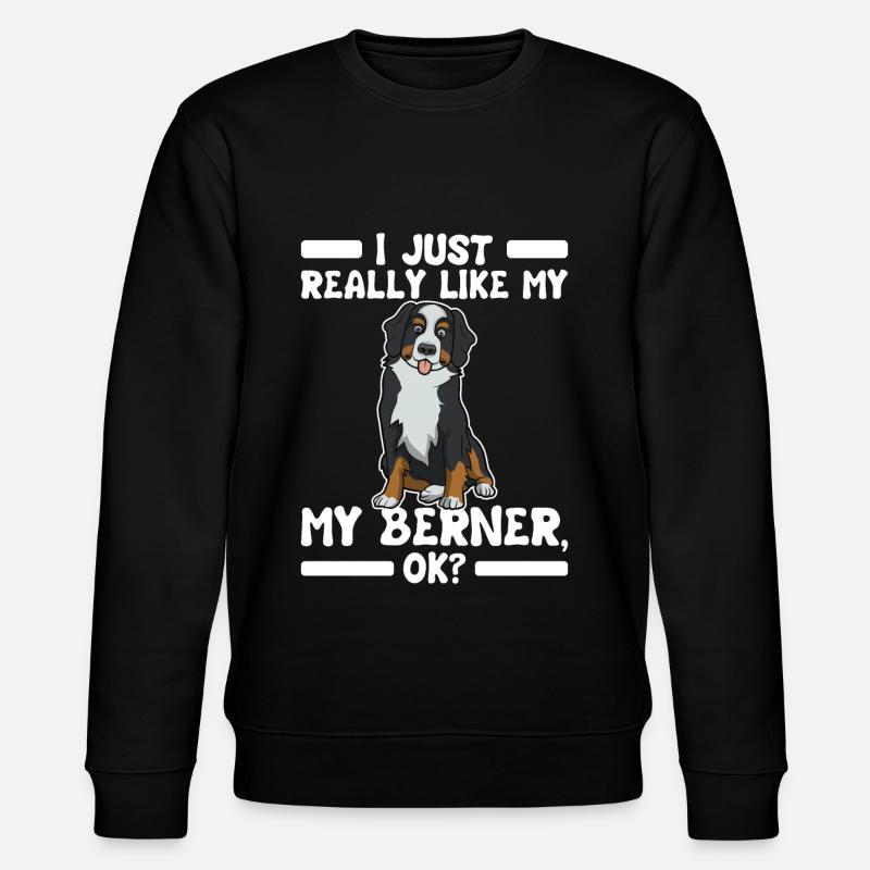 Berner - Stanley/Stella Unisex Bio-Sweatshirt CHANGER  - Schwarz