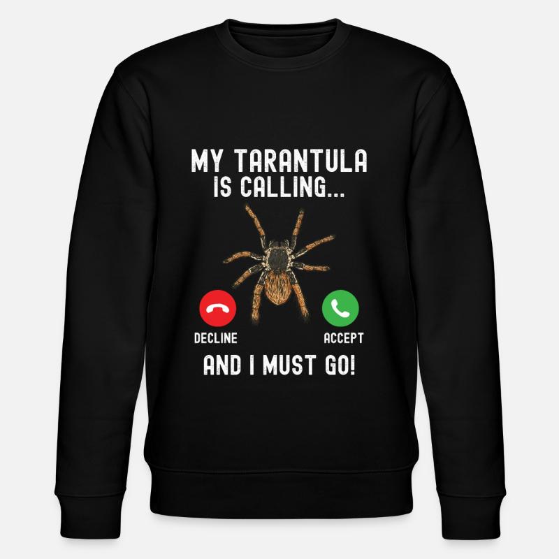 Tarantula - Stanley/Stella CHANGER Unisex Organic Sweatshirt - black