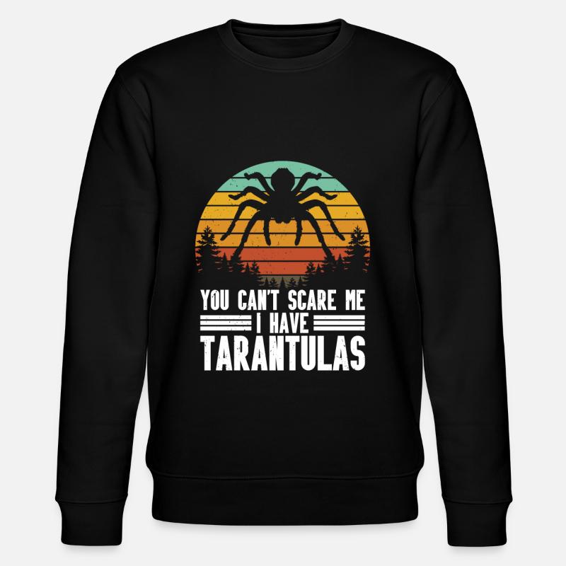 Tarantel - Stanley/Stella Unisex Bio-Sweatshirt CHANGER  - Schwarz