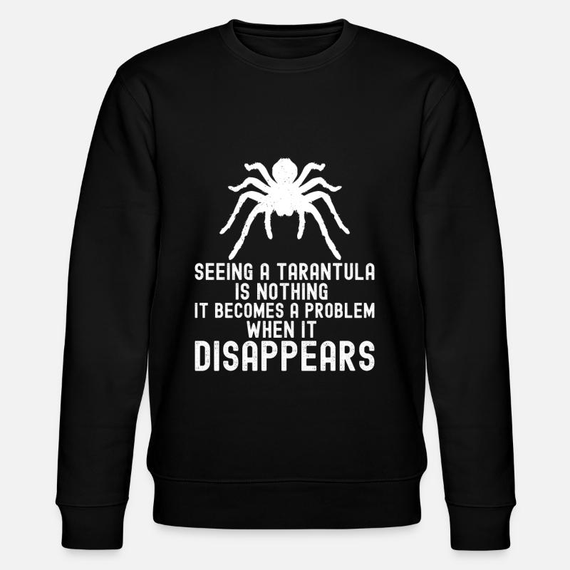 Tarentule - Sweat bio CHANGER Stanley/Stella Unisexe - noir