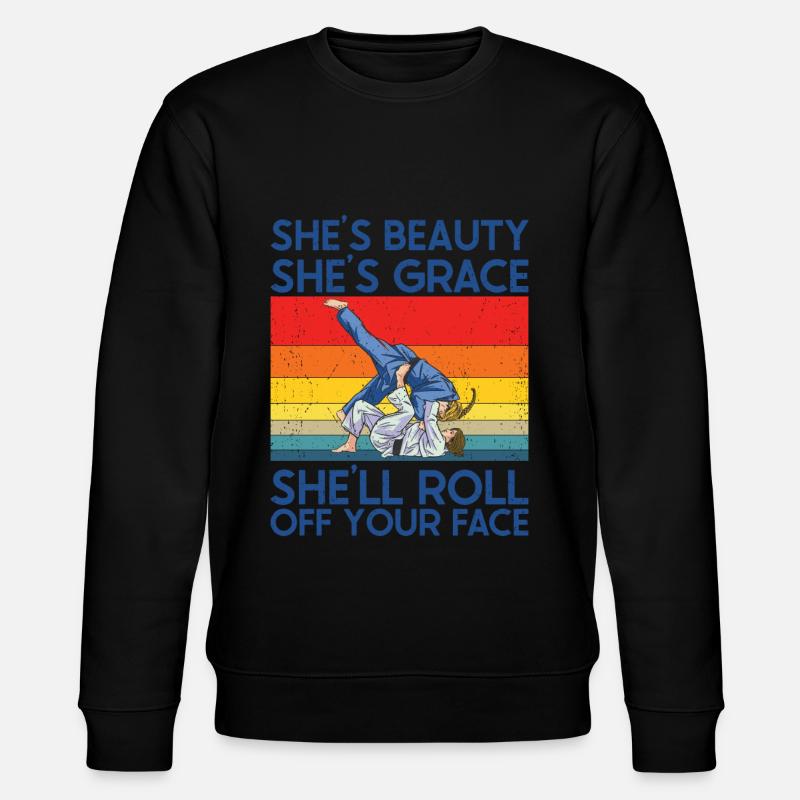 Jiu Jitsu - Stanley/Stella Unisex Bio-Sweatshirt CHANGER  - Schwarz