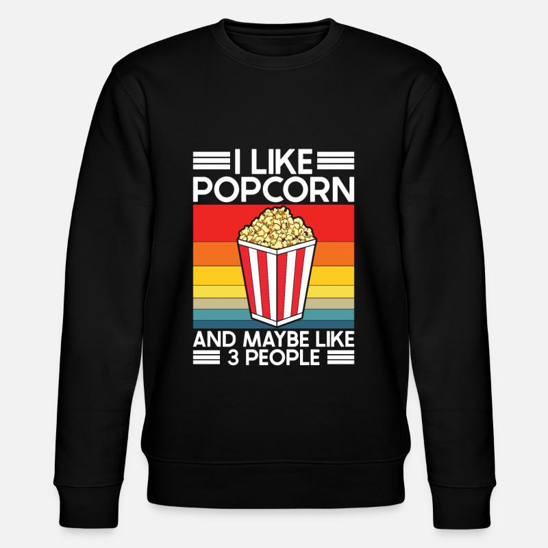 Pop-corn - Sweat bio CHANGER Stanley/Stella Unisexe - noir