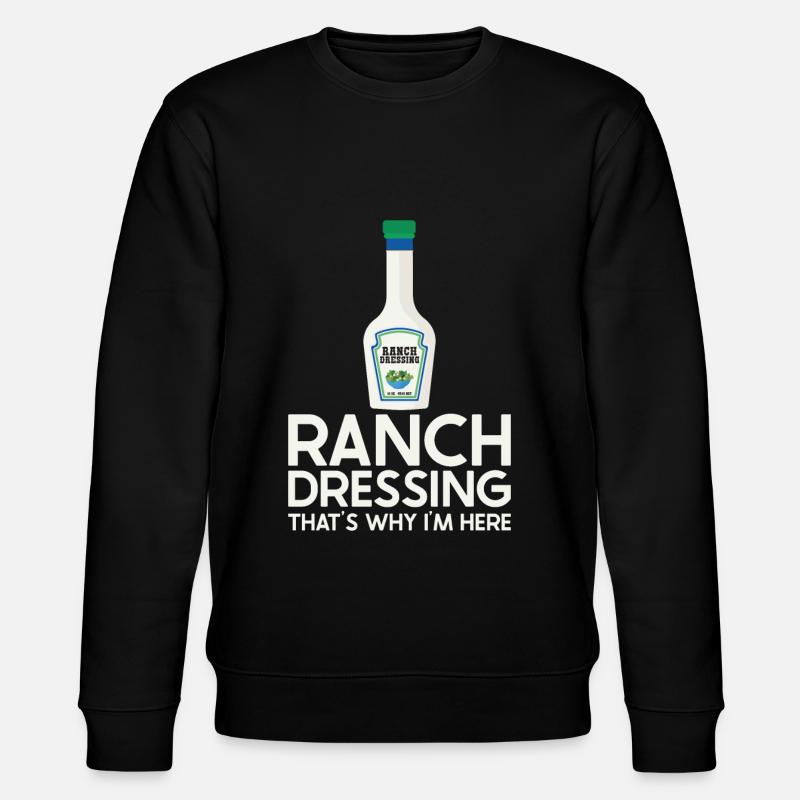 Ranch -Vinaigrette -Ranch -Vinaigrette - Sweat bio CHANGER Stanley/Stella Unisexe - noir