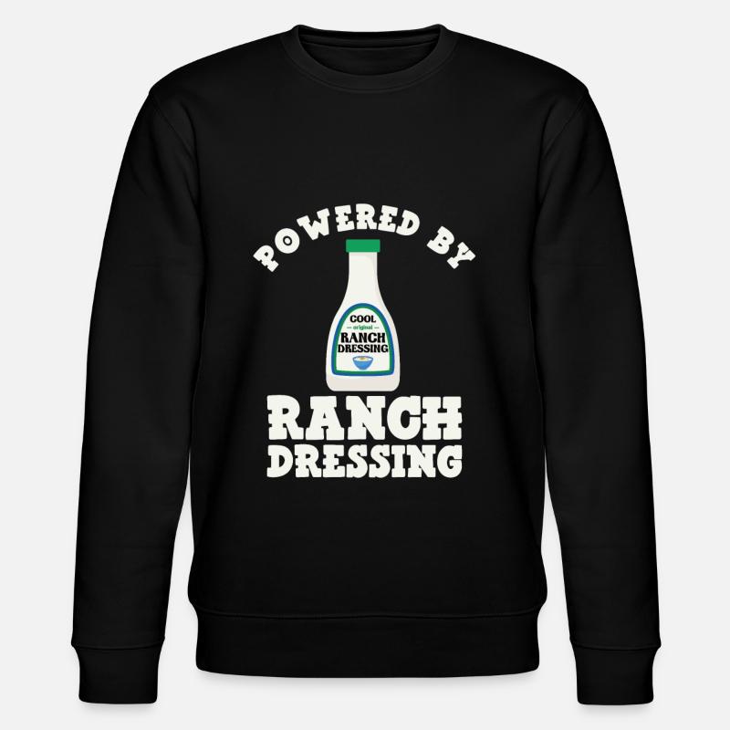 Ranch -Vinaigrette -Ranch -Vinaigrette - Sweat bio CHANGER Stanley/Stella Unisexe - noir