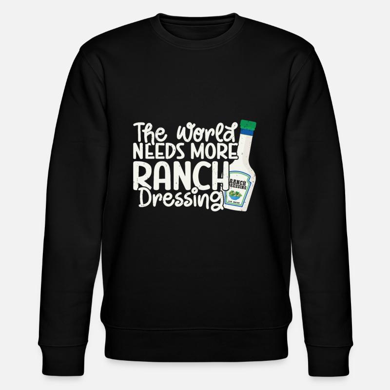 Ranch -Dressing -Ranch -Salatdressing - Stanley/Stella Unisex Bio-Sweatshirt CHANGER  - Schwarz