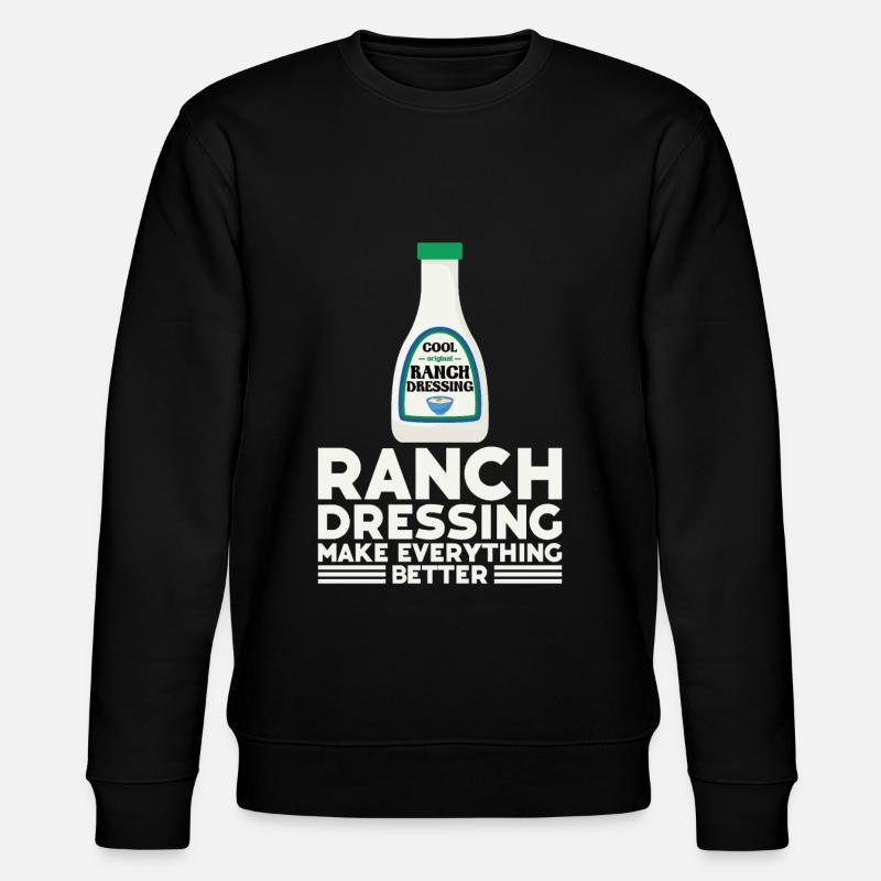 Ranch -Dressing -Ranch -Salatdressing - Stanley/Stella Unisex Bio-Sweatshirt CHANGER  - Schwarz