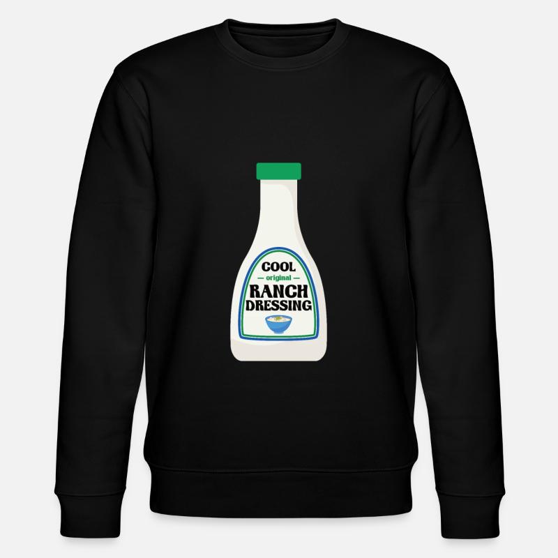 Ranch -Vinaigrette -Ranch -Vinaigrette - Sweat bio CHANGER Stanley/Stella Unisexe - noir