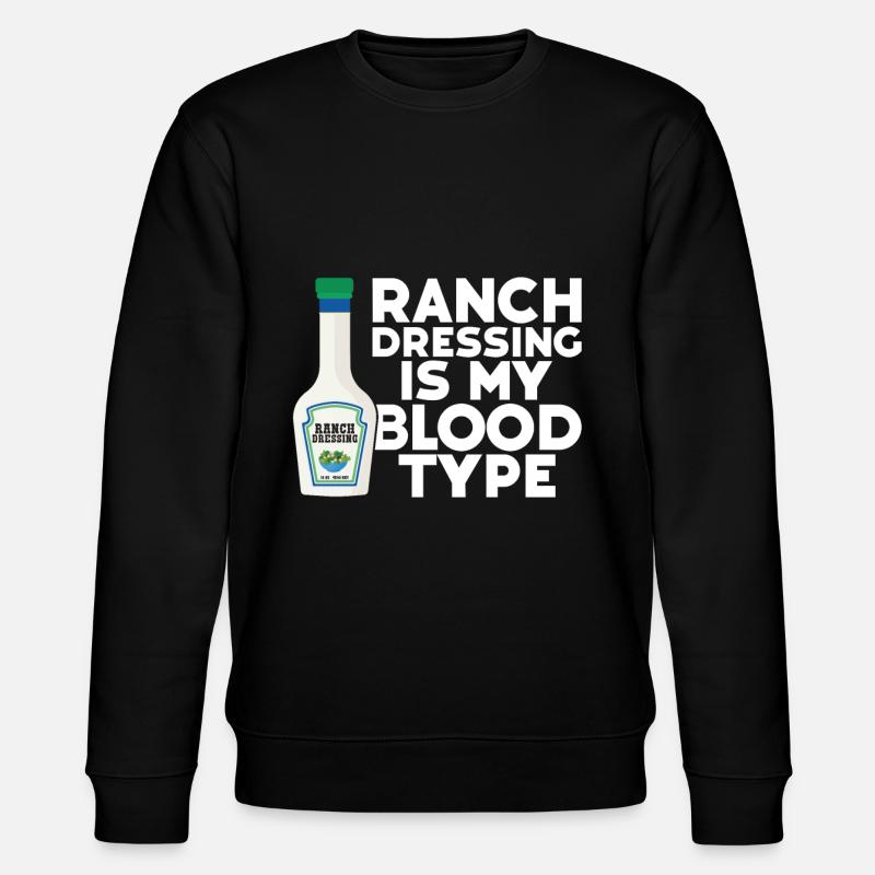 Ranch -Dressing -Ranch -Salatdressing - Stanley/Stella Unisex Bio-Sweatshirt CHANGER  - Schwarz