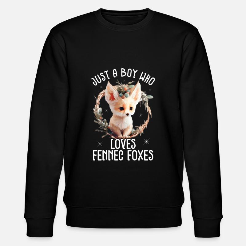 Fennec Renard - Sweat bio CHANGER Stanley/Stella Unisexe - noir