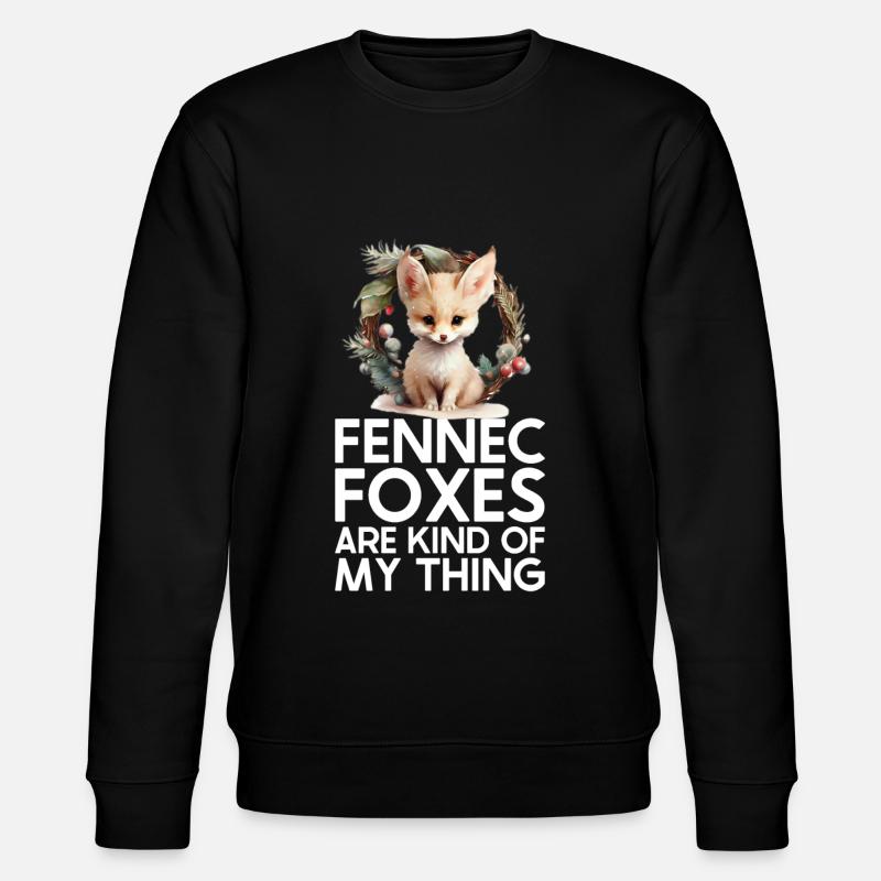 Fennec Renard - Sweat bio CHANGER Stanley/Stella Unisexe - noir