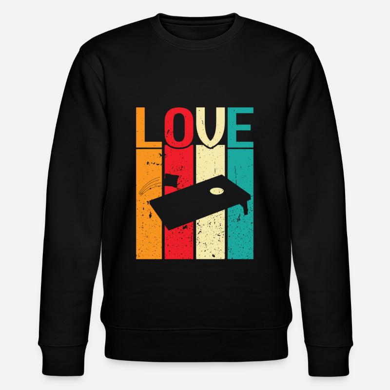 Cornhole - Stanley/Stella Unisex Bio-Sweatshirt CHANGER  - Schwarz