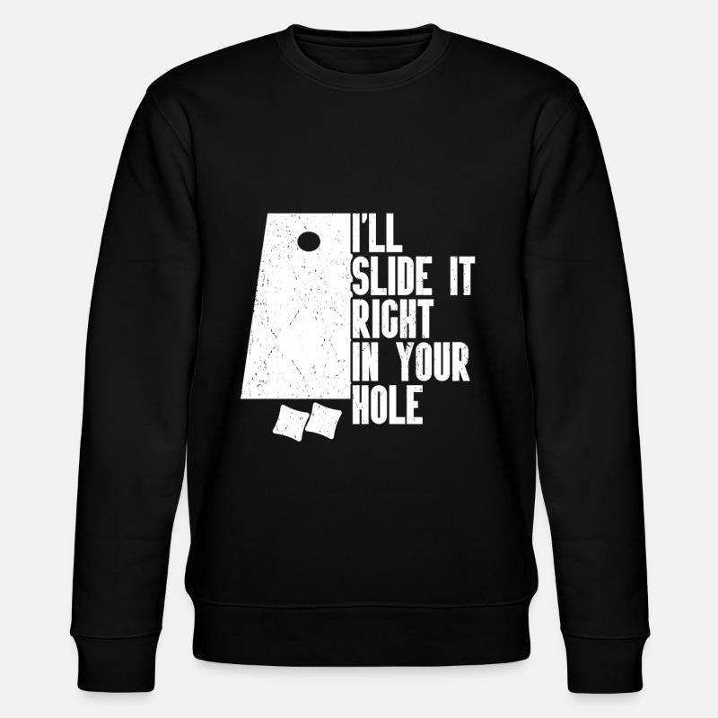 Cornhole - Stanley/Stella Unisex Bio-Sweatshirt CHANGER - Schwarz