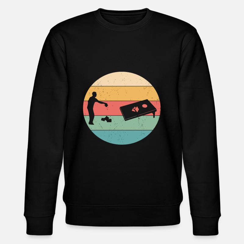 Cornhole - Stanley/Stella Unisex Bio-Sweatshirt CHANGER  - Schwarz