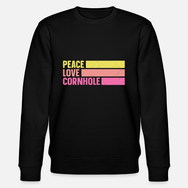 Cornhole - Stanley/Stella Unisex Bio-Sweatshirt CHANGER  - Schwarz
