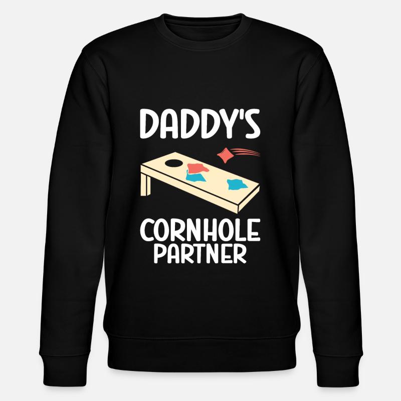 Cornhole - Stanley/Stella Unisex Bio-Sweatshirt CHANGER - Schwarz