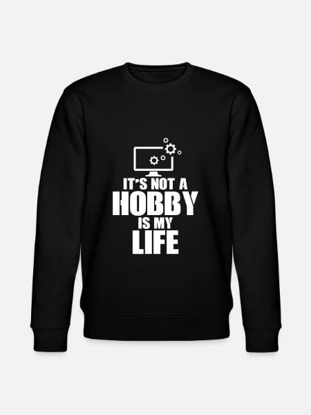 Computerreparaturtechnologie -Support -Technologie - Stanley/Stella Unisex Bio-Sweatshirt CHANGER  - Schwarz
