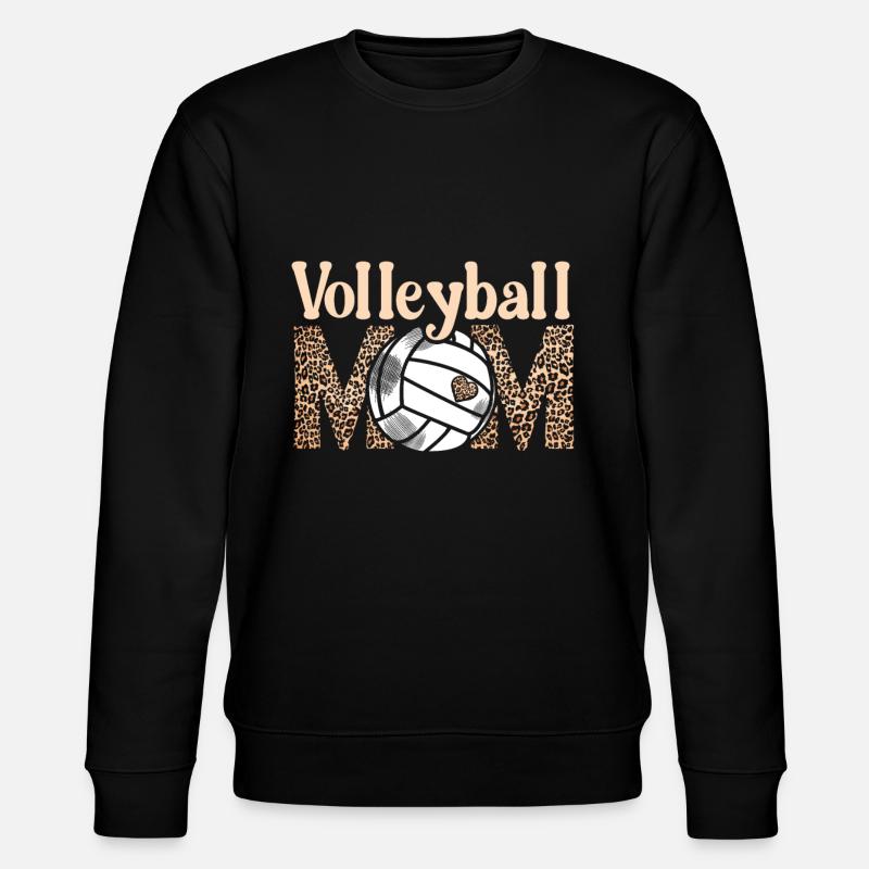 Volleyball Mutter Volleyball Mutter - Stanley/Stella Unisex Bio-Sweatshirt CHANGER  - Schwarz