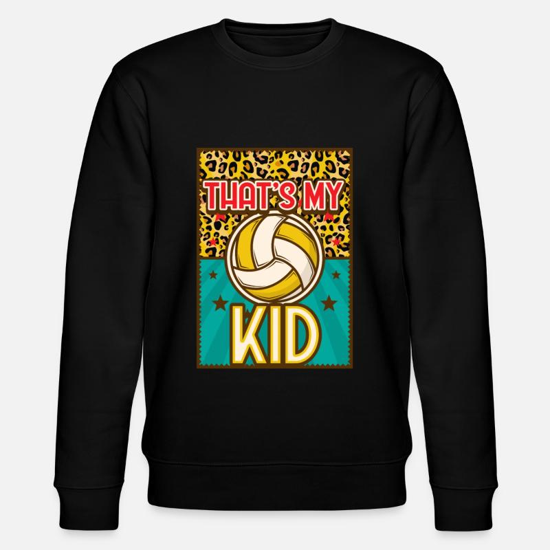Volleyball Mutter Volleyball Mutter - Stanley/Stella Unisex Bio-Sweatshirt CHANGER  - Schwarz