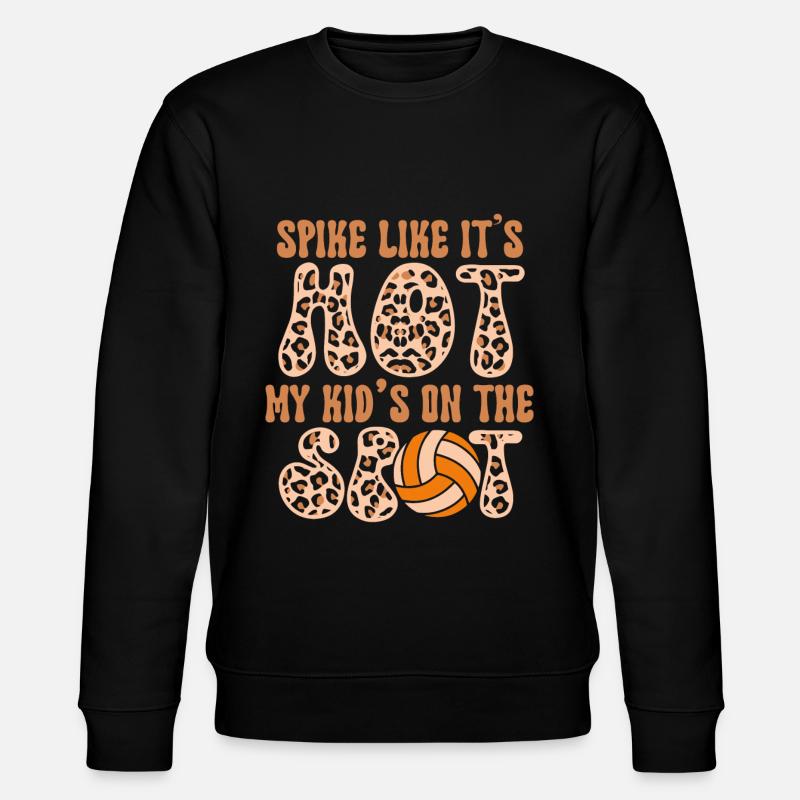 Volleyball Mutter Volleyball Mutter - Stanley/Stella Unisex Bio-Sweatshirt CHANGER - Schwarz