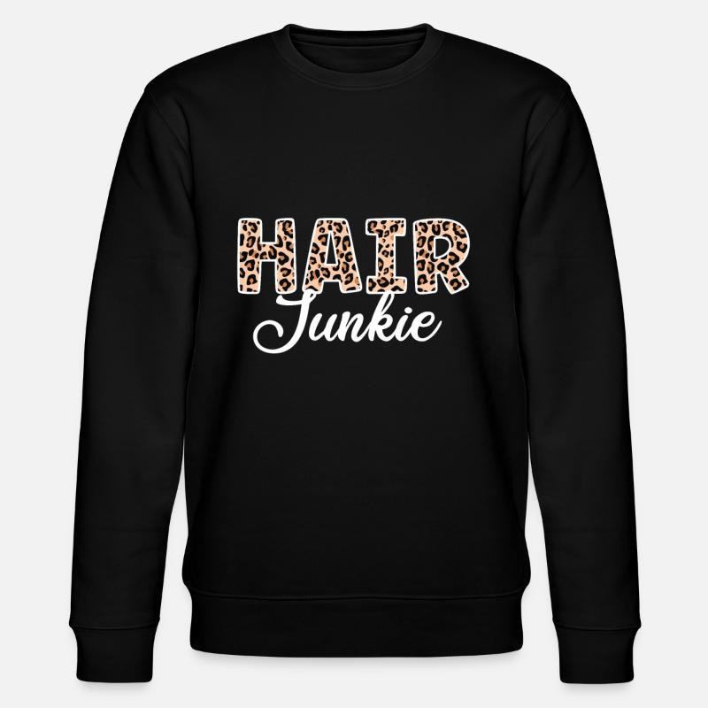 Coiffeur Salon de coiffure Cosmétologie - Sweat bio CHANGER Stanley/Stella Unisexe - noir