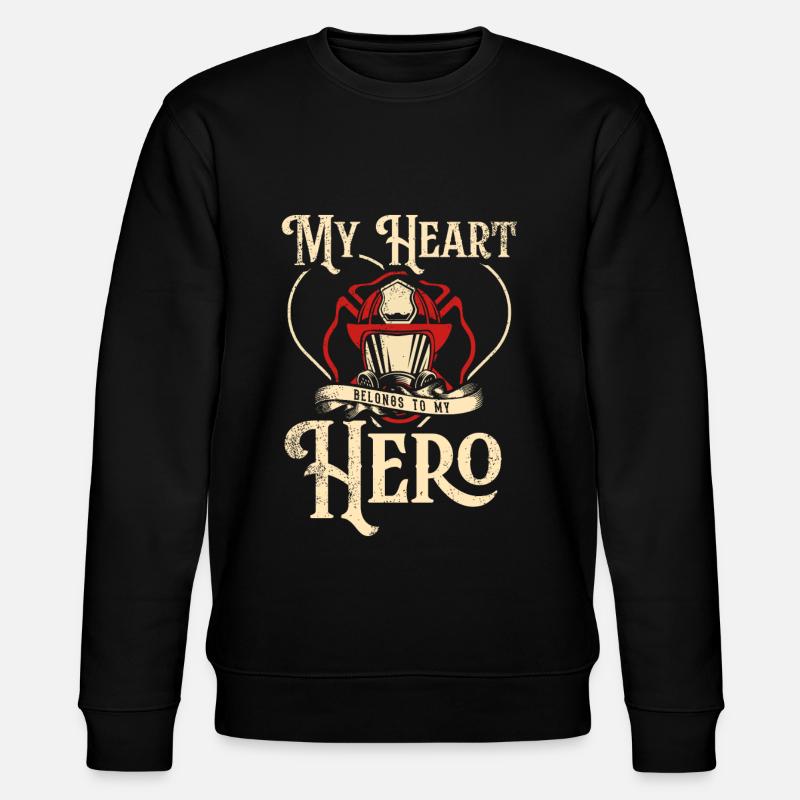 Firefighter Fire Crews ́ - Stanley/Stella CHANGER Unisex Organic Sweatshirt - black