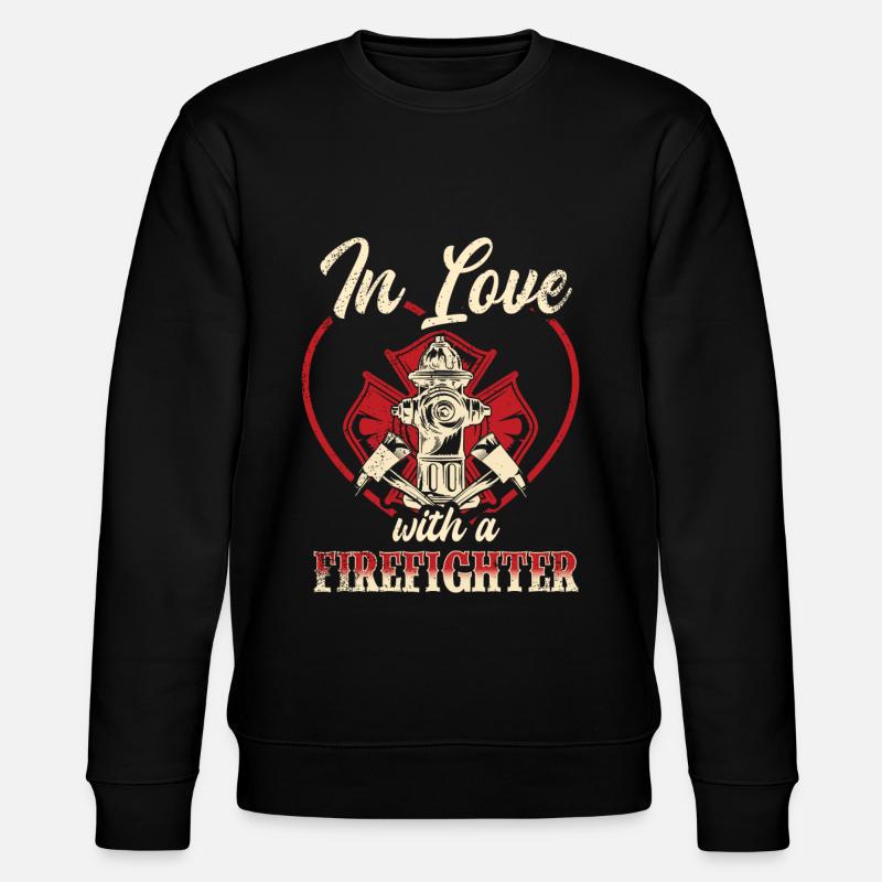 Équipes de pompiers ́ - Sweat bio CHANGER Stanley/Stella Unisexe - noir