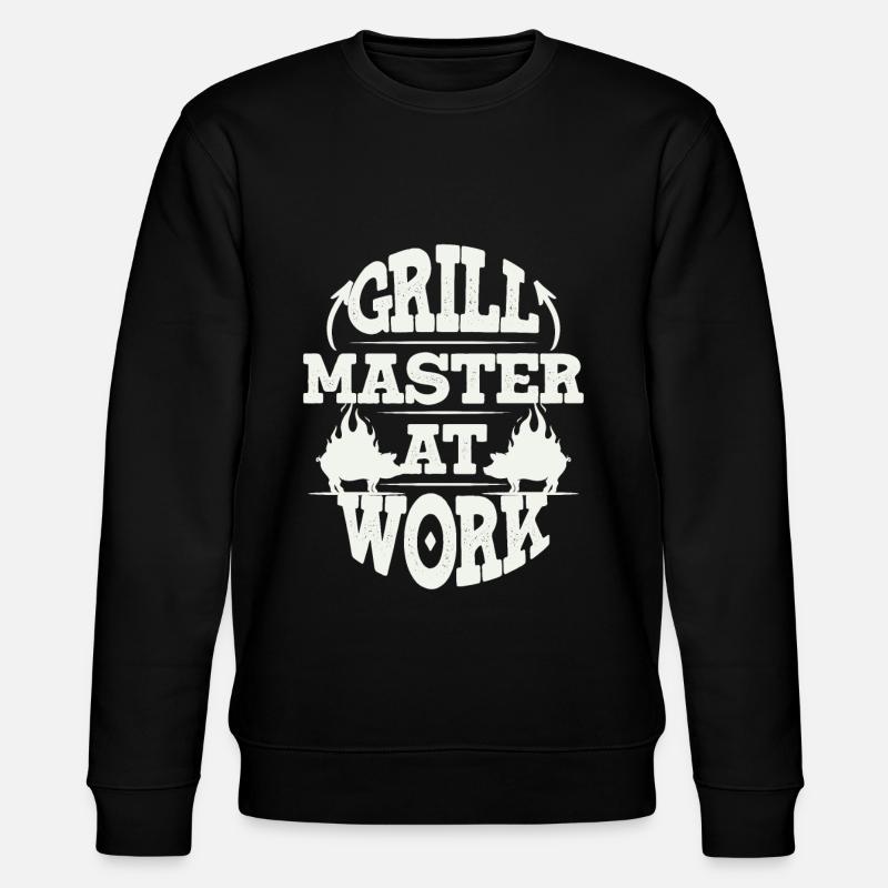 Griller le porc - Sweat bio CHANGER Stanley/Stella Unisexe - noir
