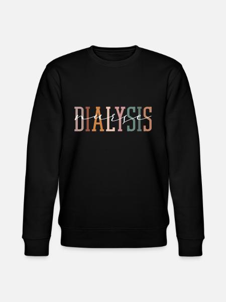 Dialysis Technician Nurse - Stanley/Stella CHANGER Unisex Organic Sweatshirt - black