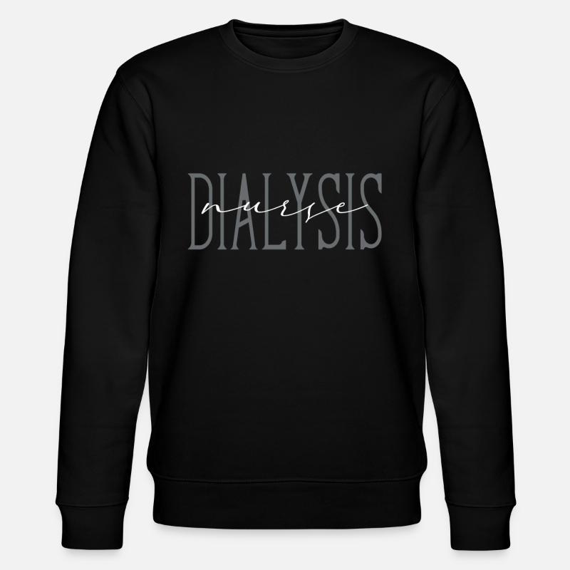 Dialyse Techniker Krankenschwester - Stanley/Stella Unisex Bio-Sweatshirt CHANGER  - Schwarz