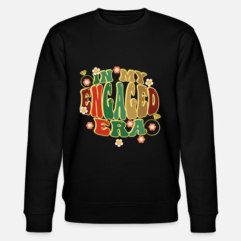 Mariée de fiançailles d'amis dévoués - Sweat bio CHANGER Stanley/Stella Unisexe - noir