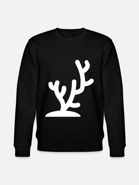 Coral Ocean - Stanley/Stella CHANGER Unisex Organic Sweatshirt - black