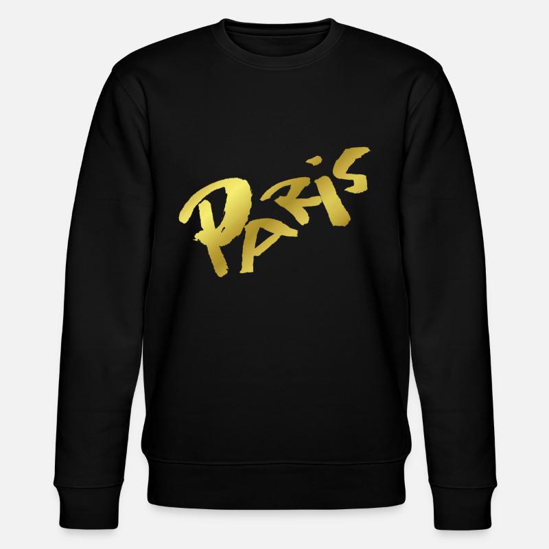 Paris - Stanley/Stella CHANGER Unisex Organic Sweatshirt - black