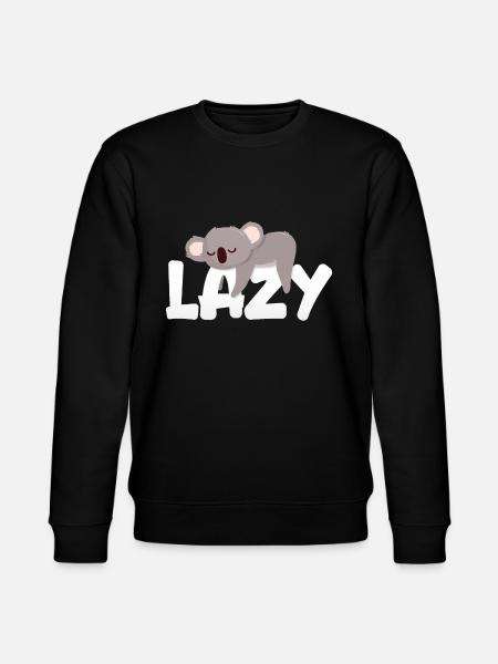 Lazy Koala - Stanley/Stella CHANGER Unisex Organic Sweatshirt - black