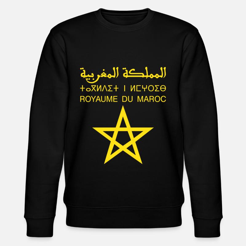 Morocco - Stanley/Stella CHANGER Unisex Organic Sweatshirt - black