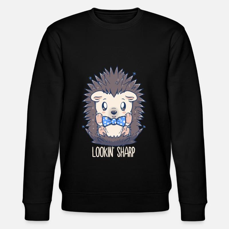Lookin Sharp Dapper Hérisson - Sweat bio CHANGER Stanley/Stella Unisexe - noir