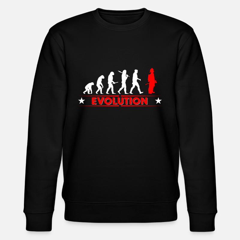 Lancer evolution - rouge/blanc - Sweat bio CHANGER Stanley/Stella Unisexe - noir