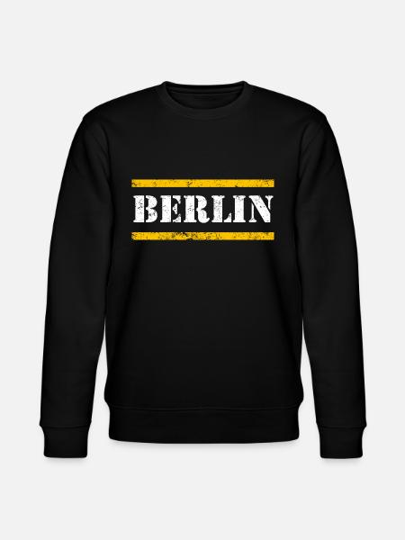 Berlin - Stanley/Stella CHANGER Unisex Organic Sweatshirt - black